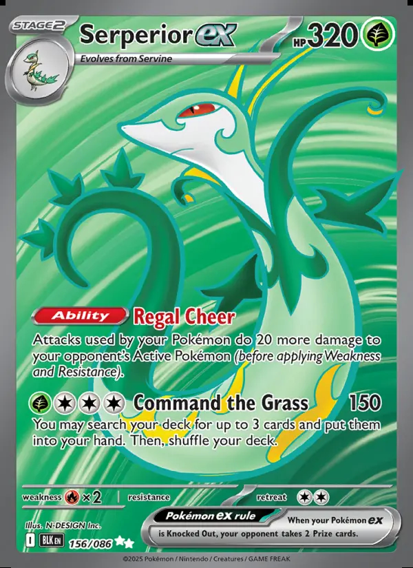 Image of the card Serperior ex