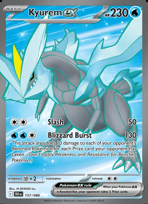 Image of the card Kyurem ex