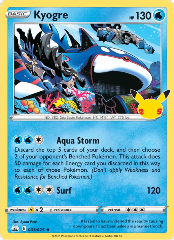 Image of the card Kyogre