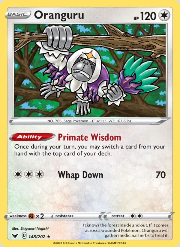 Image of the card Oranguru