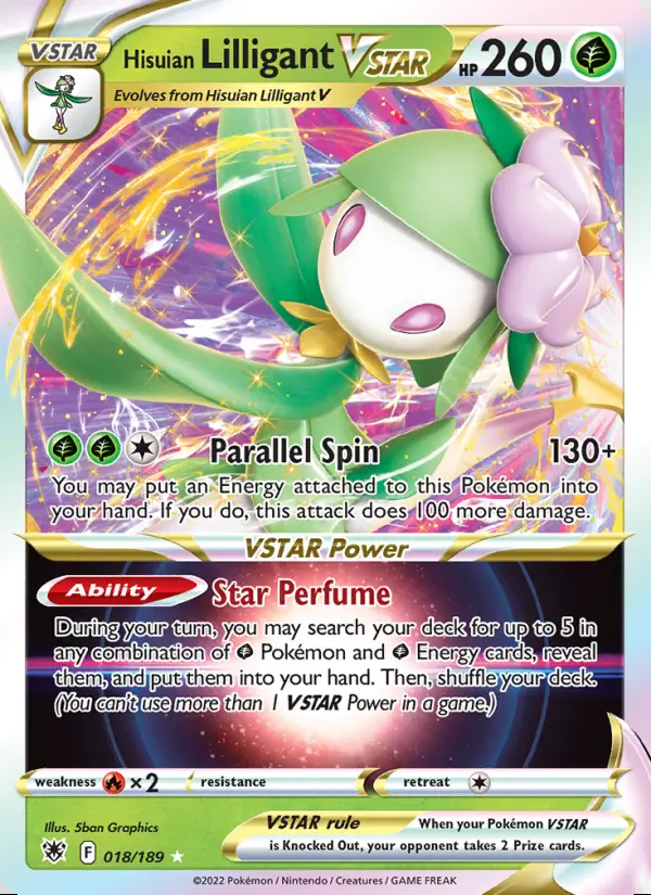 Image of the card Hisuian Lilligant VSTAR