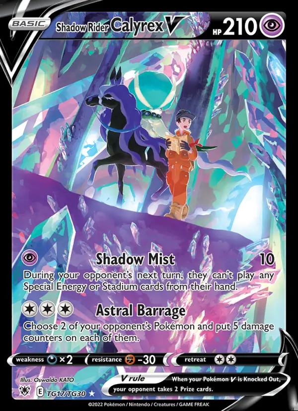 Image of the card Shadow Rider Calyrex V
