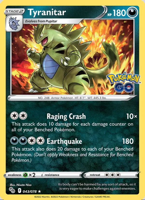 Image of the card Tyranitar