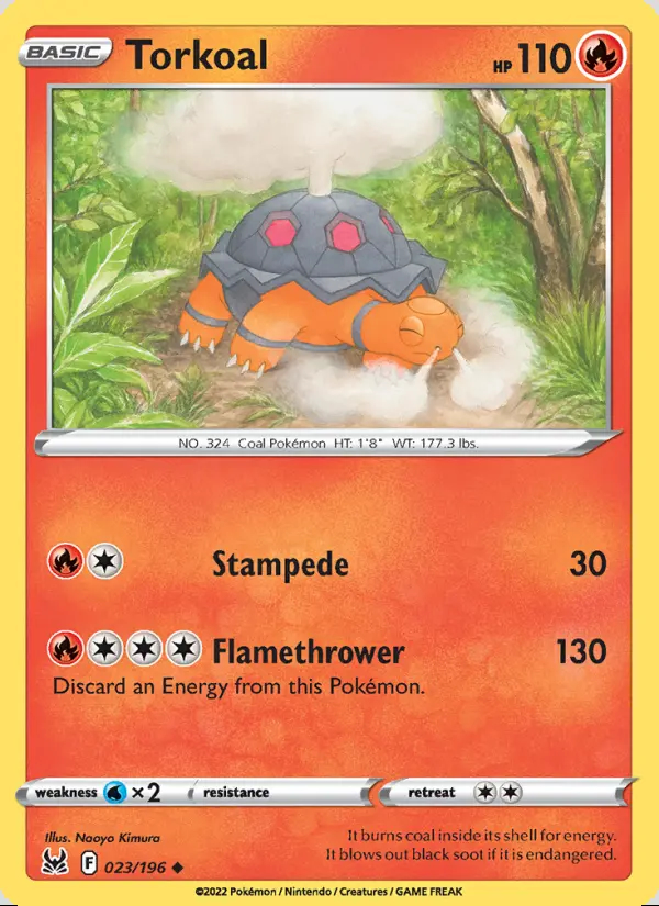 Image of the card Torkoal