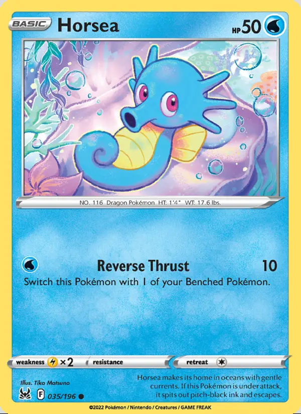 Image of the card Horsea