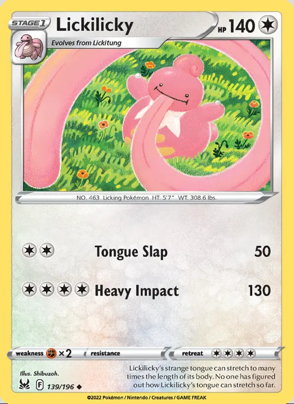 Image of the card Lickilicky