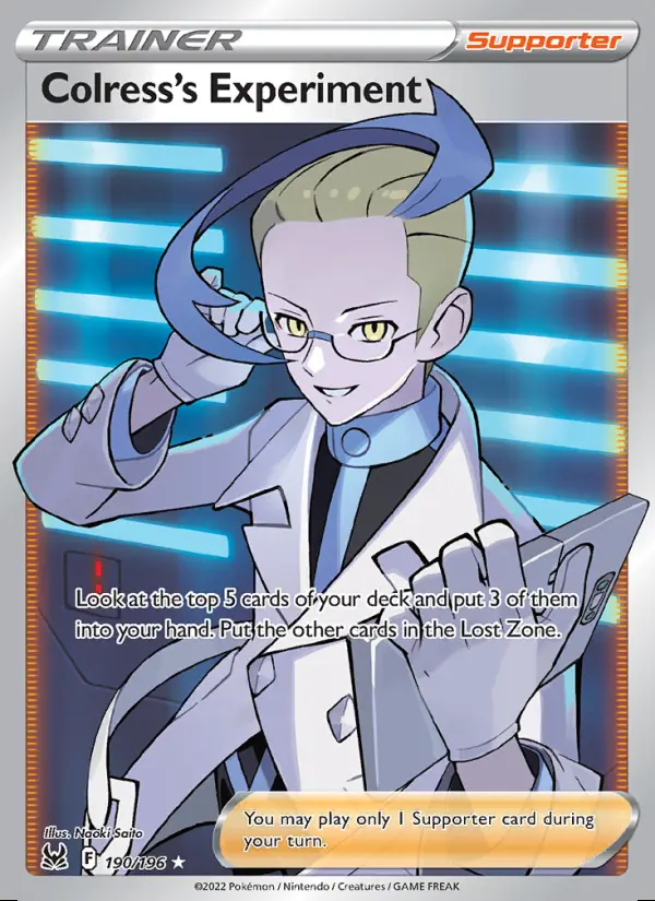 Image of the card Colress's Experiment