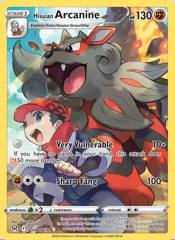Image of the card Hisuian Arcanine