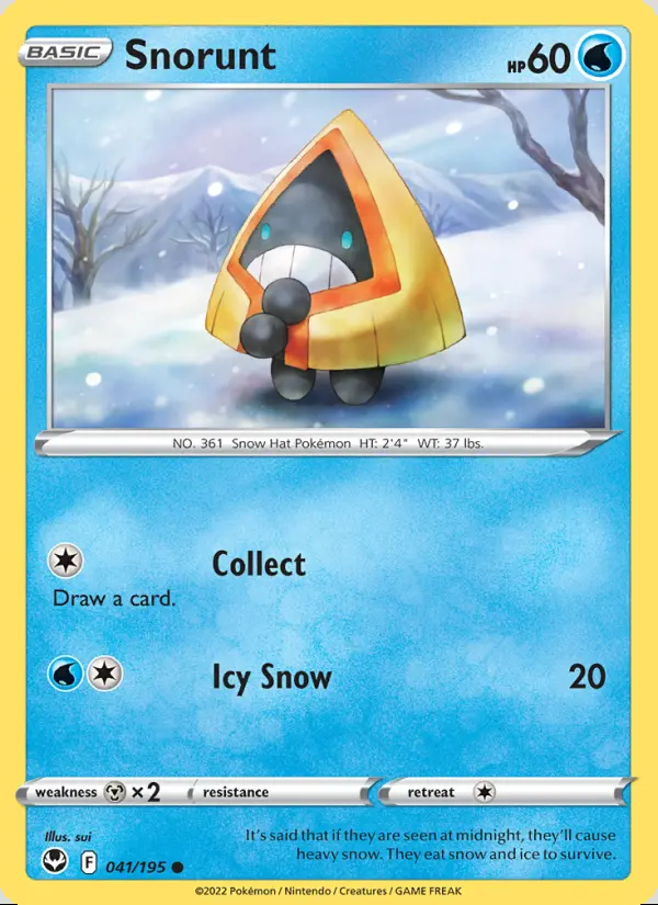 Image of the card Snorunt
