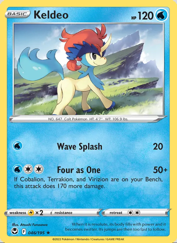 Image of the card Keldeo