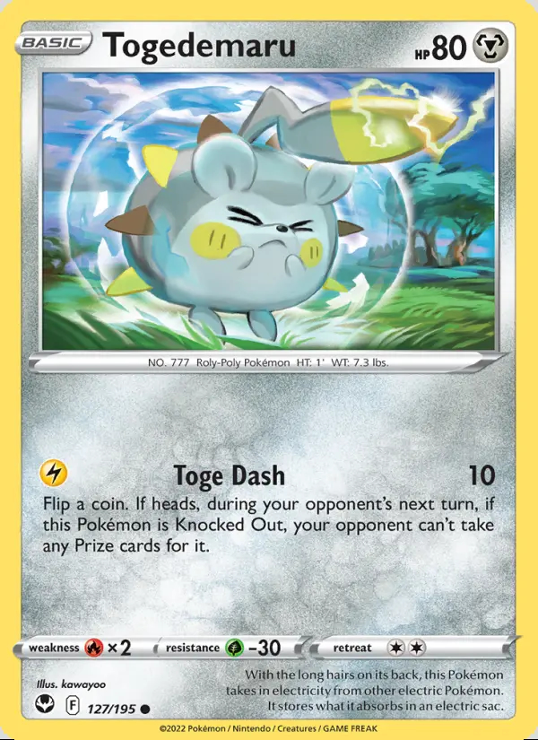Image of the card Togedemaru