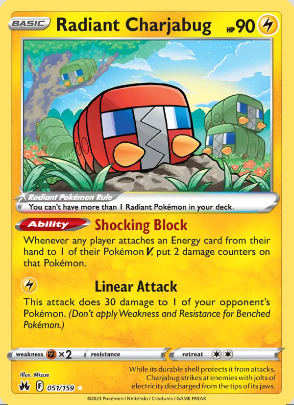 Image of the card Radiant Charjabug