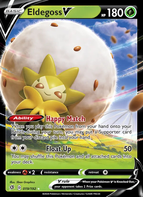 Image of the card Eldegoss V