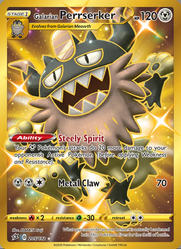 Image of the card Galarian Perrserker