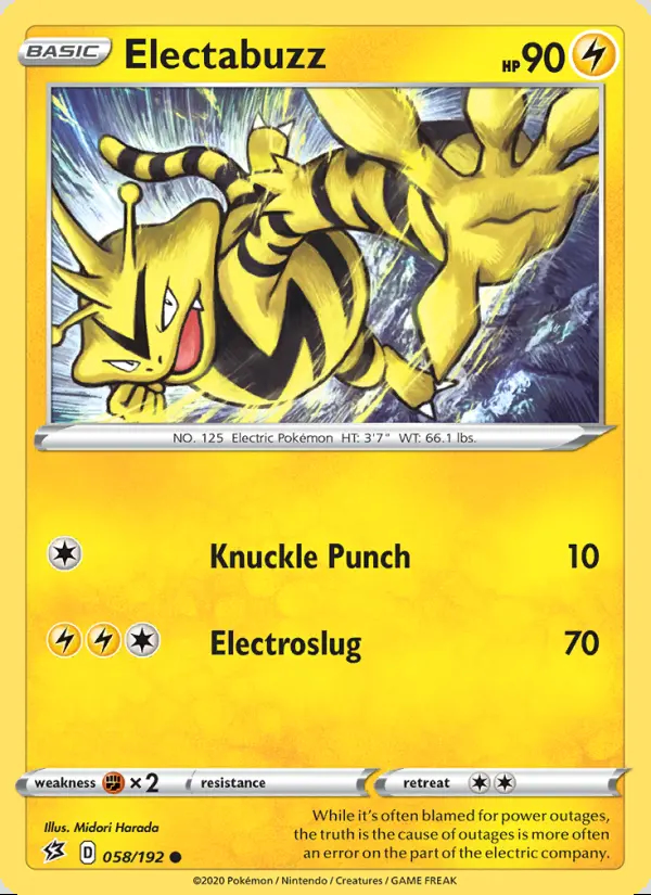 Image of the card Electabuzz