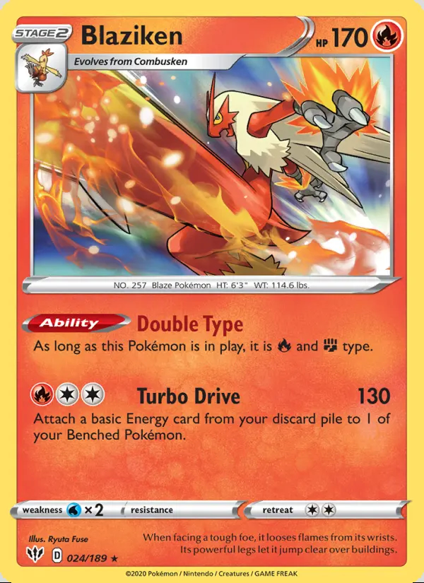 Image of the card Blaziken