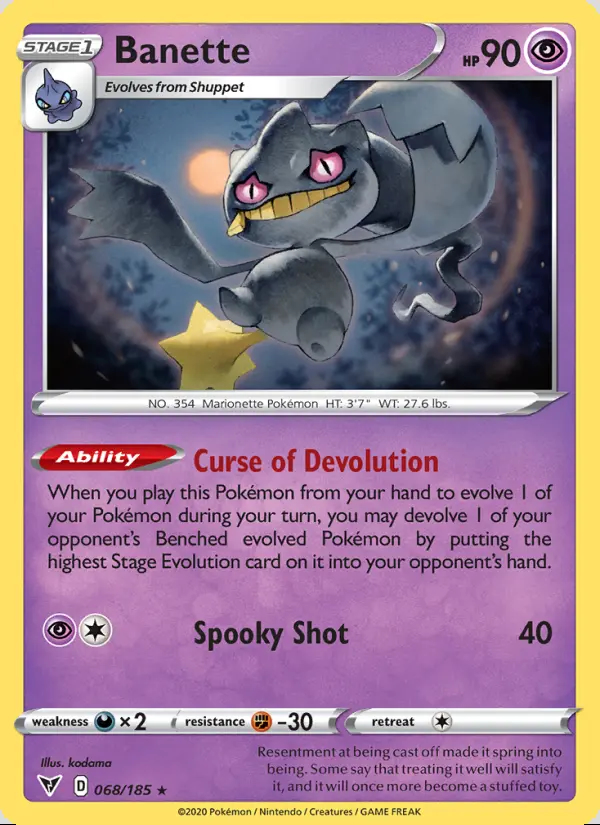 Image of the card Banette