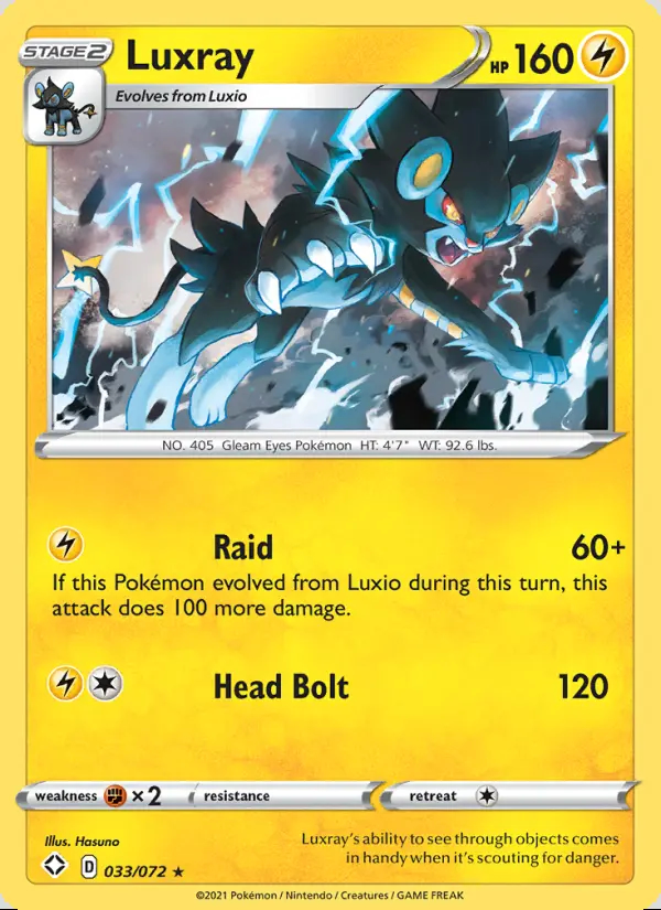 Image of the card Luxray