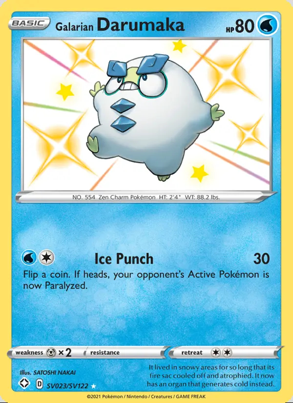 Image of the card Galarian Darumaka