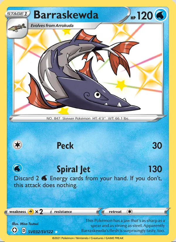 Image of the card Barraskewda