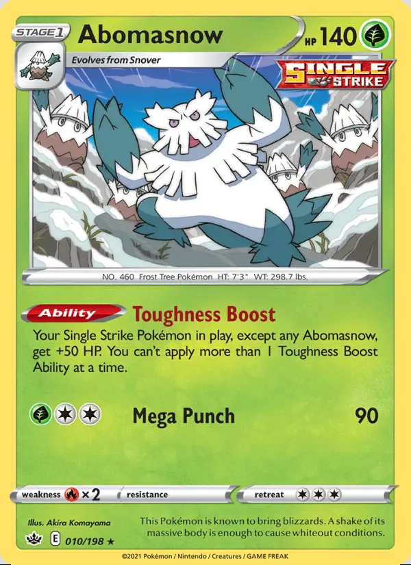 Image of the card Abomasnow