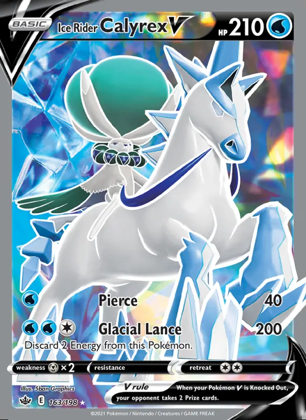 Image of the card Ice Rider Calyrex V