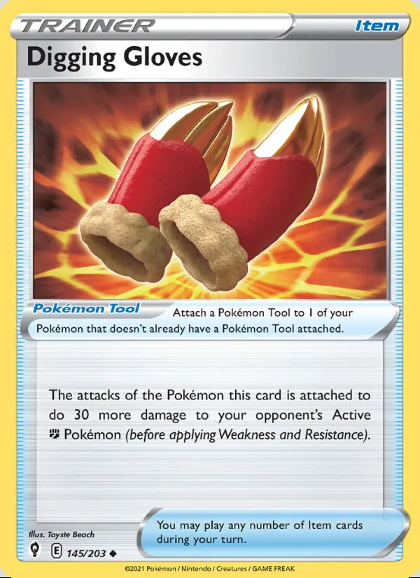 Image of the card Digging Gloves