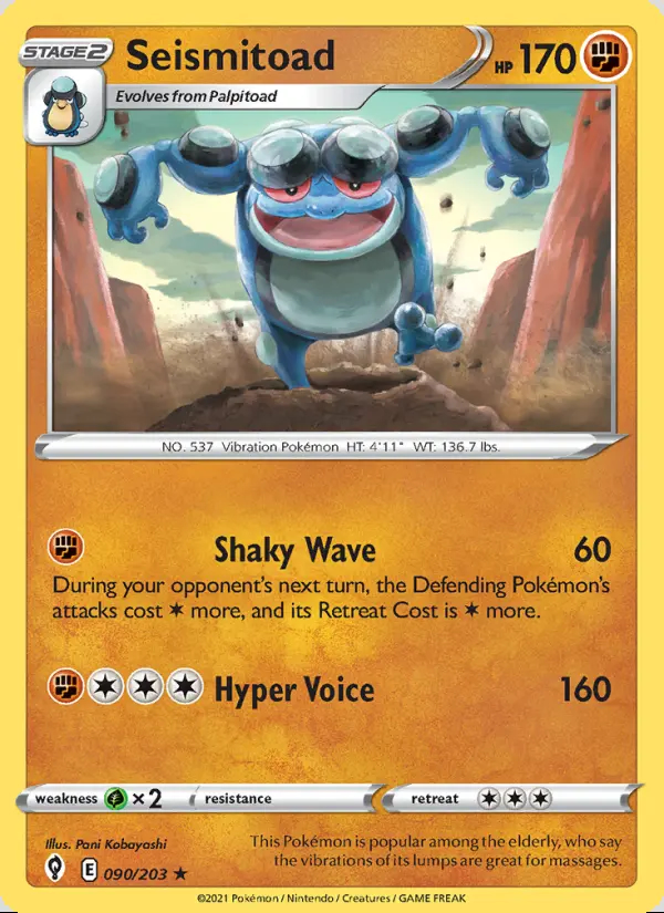 Image of the card Seismitoad