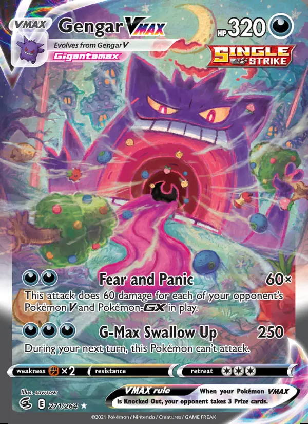 Image of the card Gengar VMAX