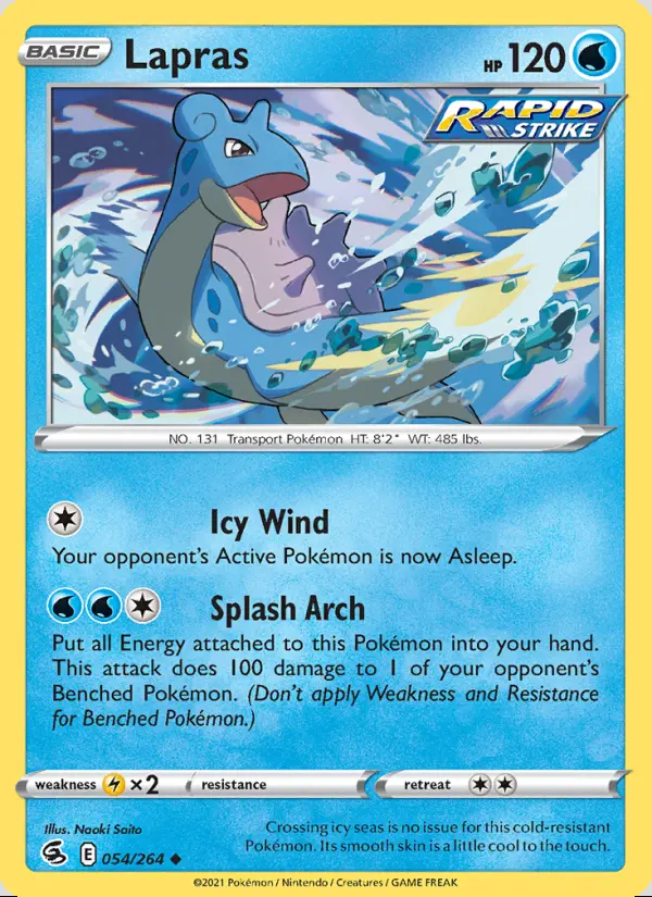 Image of the card Lapras