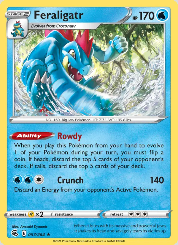 Image of the card Feraligatr
