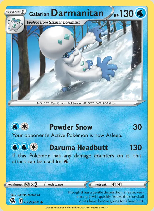 Image of the card Galarian Darmanitan