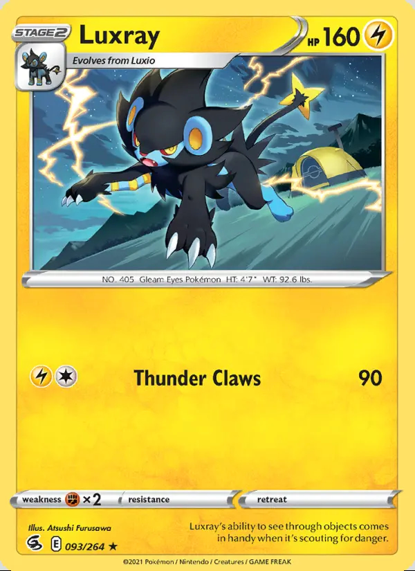 Image of the card Luxray
