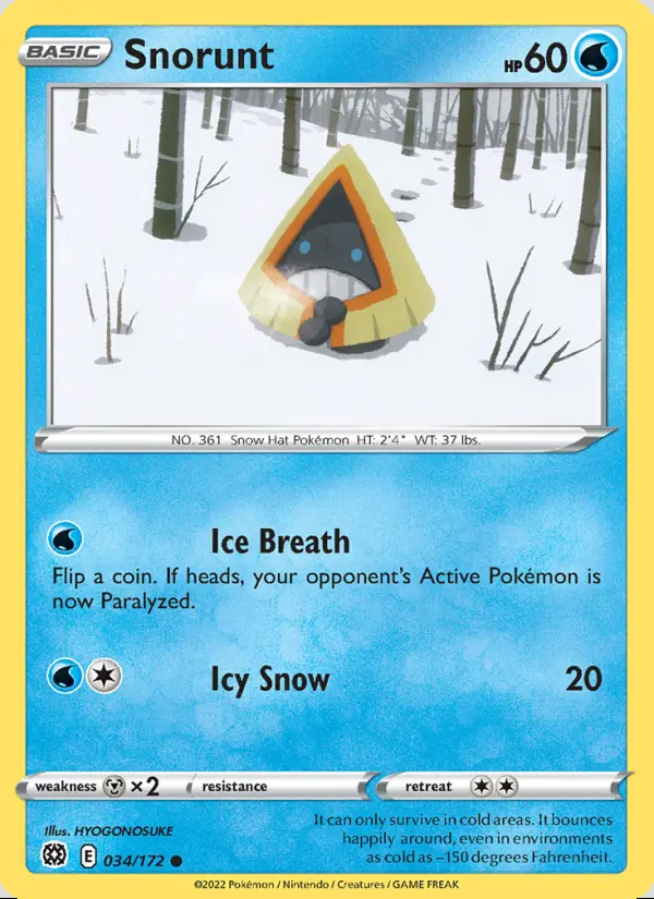 Image of the card Snorunt