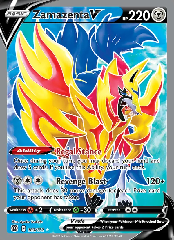 Image of the card Zamazenta V