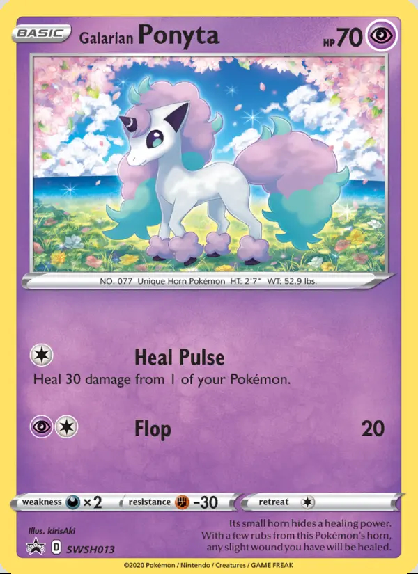 Image of the card Galarian Ponyta