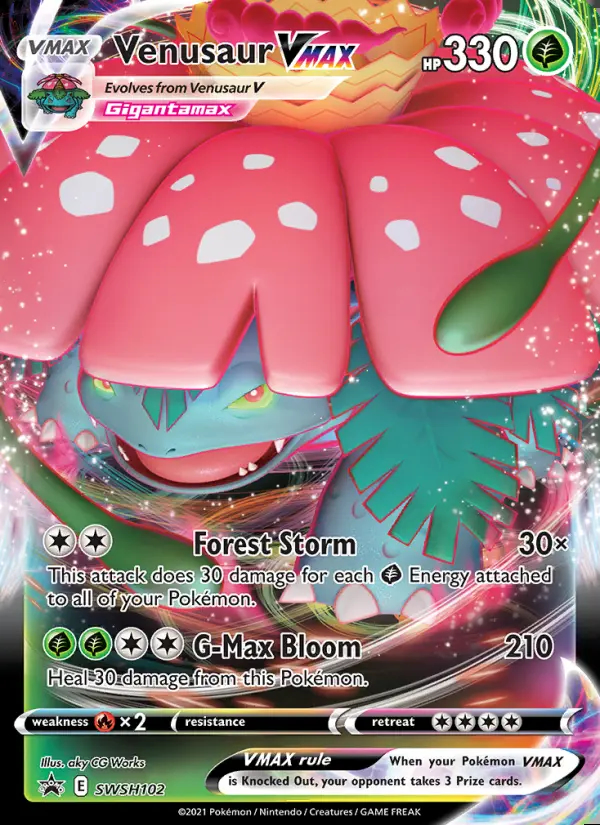 Image of the card Venusaur VMAX