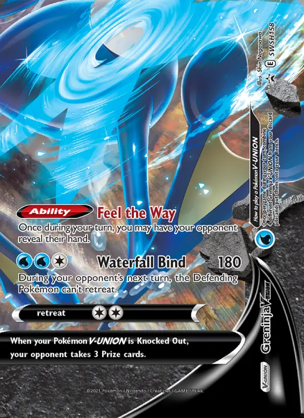 Image of the card Greninja V-UNION