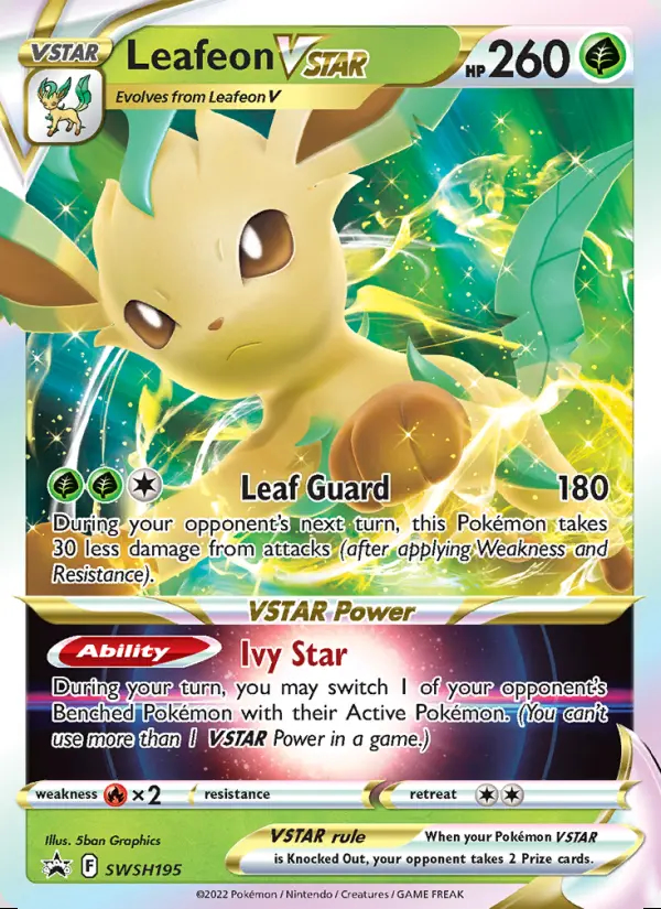Image of the card Leafeon VSTAR