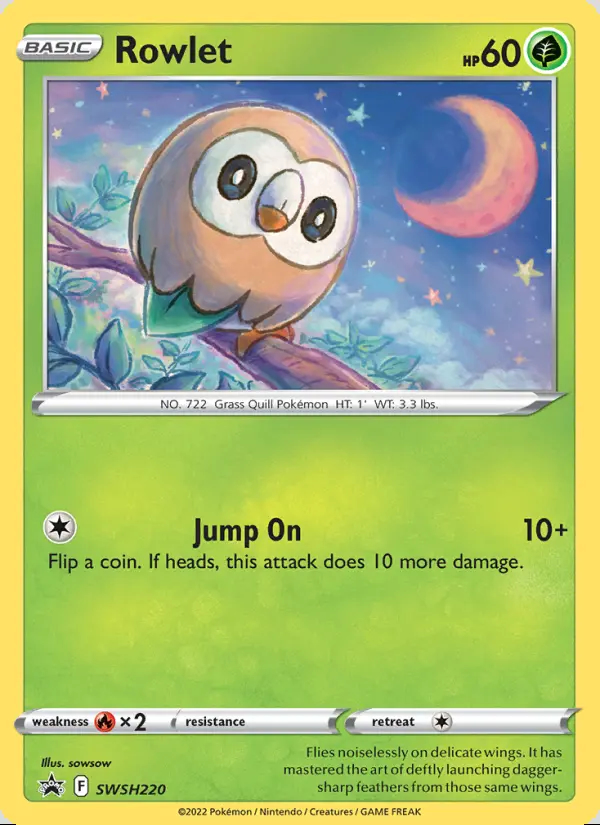 Image of the card Rowlet