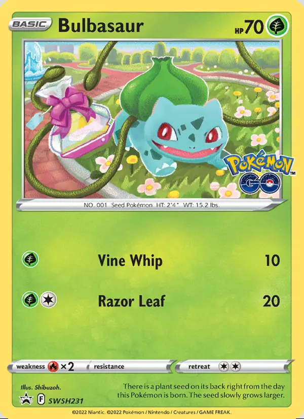 Image of the card Bulbasaur