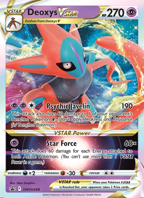 Image of the card Deoxys VSTAR