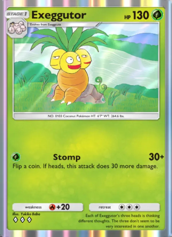 Image of the card Exeggutor