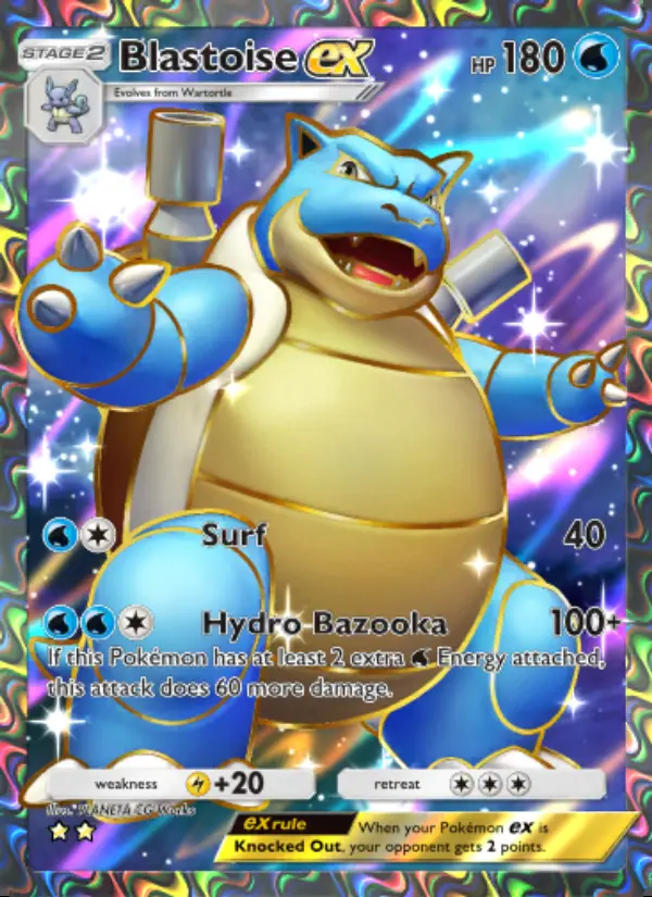 Image of the card Blastoise ex