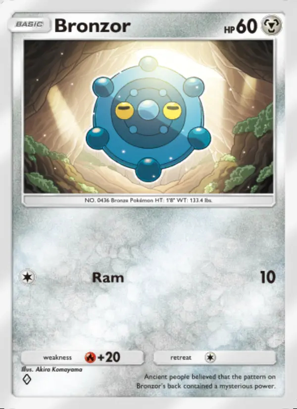 Image of the card Bronzor