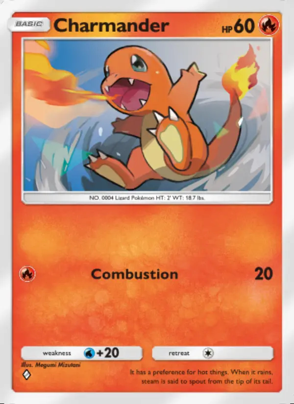 Image of the card Charmander