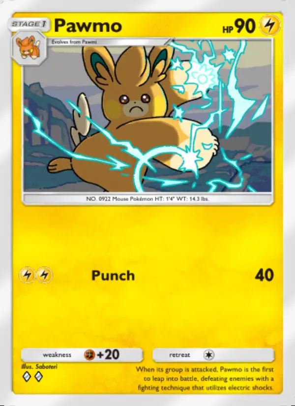 Image of the card Pawmo