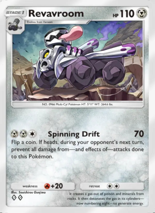 Image of the card Revavroom