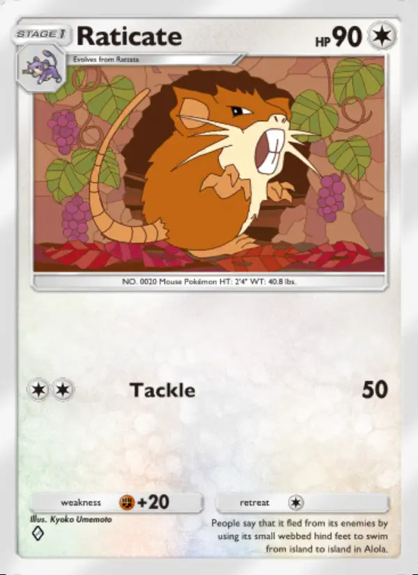 Image of the card Raticate