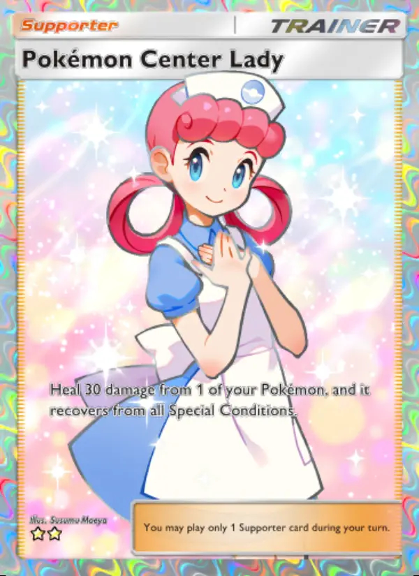 Image of the card Pokémon Center Lady